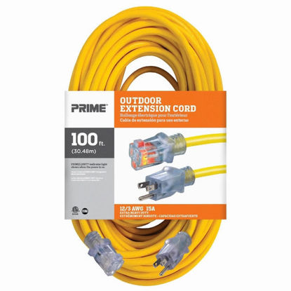 Picture of 100' 12-3 Extension Cord UL