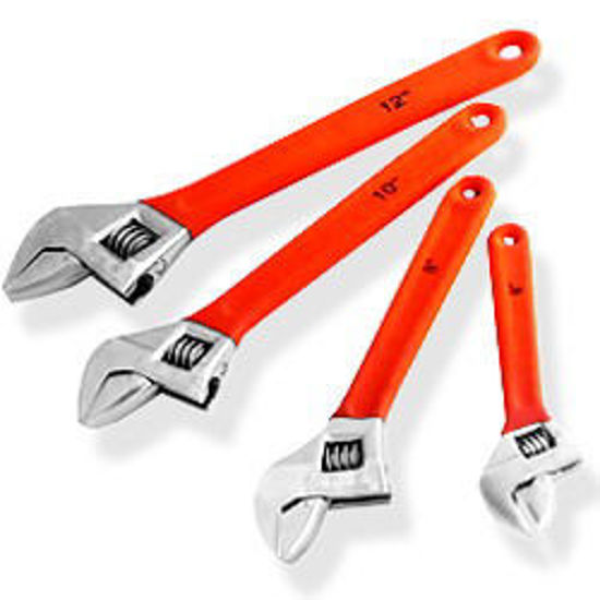 Picture of 4pc Adj Wrench