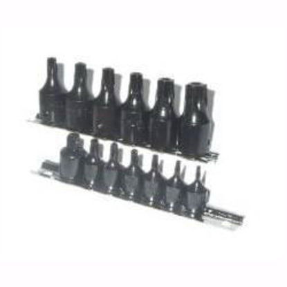 Picture of 15pc 3/8" & 1/4" Impact Tampered Torque Bit
