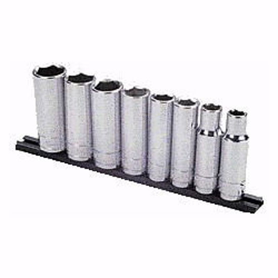 Picture of 9pc 1/4" Dr. Deep Socket Set SAE