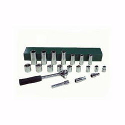 Picture of 21pc 3/8" Dr. Socket Set SAE