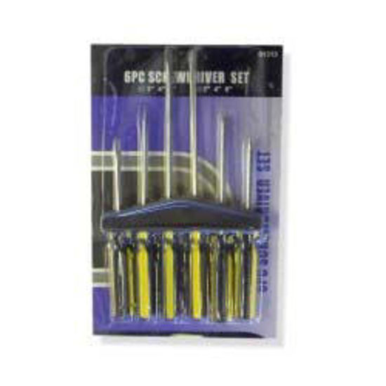 Picture of 6pc Screwdriver w/Tray