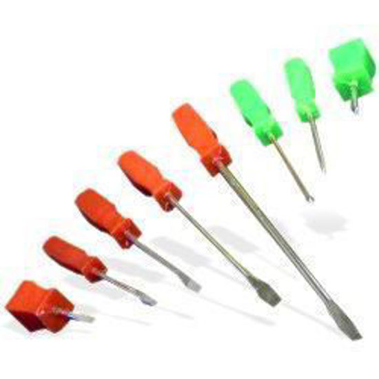 Picture of 8pc Neon Screwdriver-Yellow
