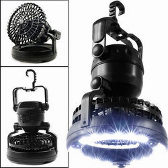 Picture of 2-in-1 18 LED Camping Fan Light Combo