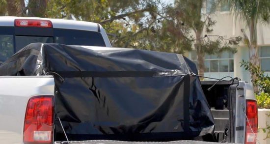 Picture of 12-ft x 24-ft Black Heavy Duty Truck Polyethylene Tarp