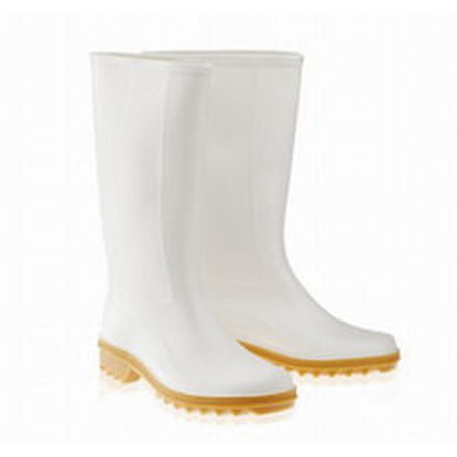 Picture of 16" Boots White w/Nitrile Sole