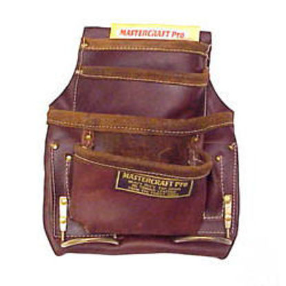 Picture of 4 Pocket Top Grain Oil Tan Leather Bag