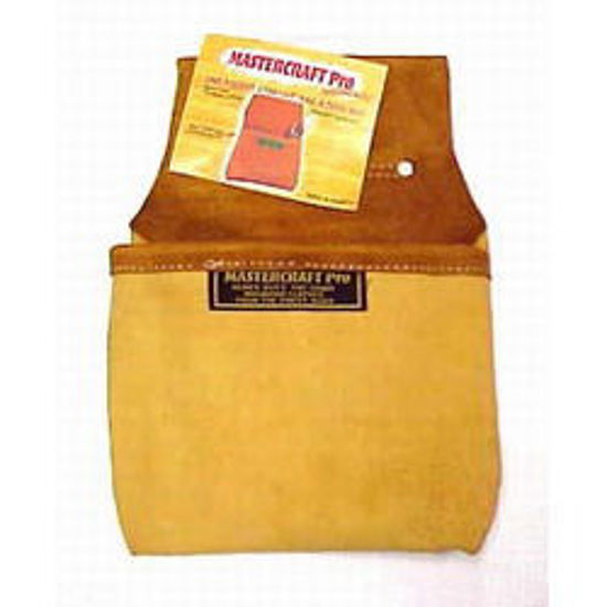 Picture of 1 Pocket Top Grain Leather Pro. Nail & Tool Bag