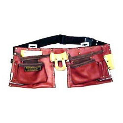 Picture of Double Pouch Red Top Grain R-447-601