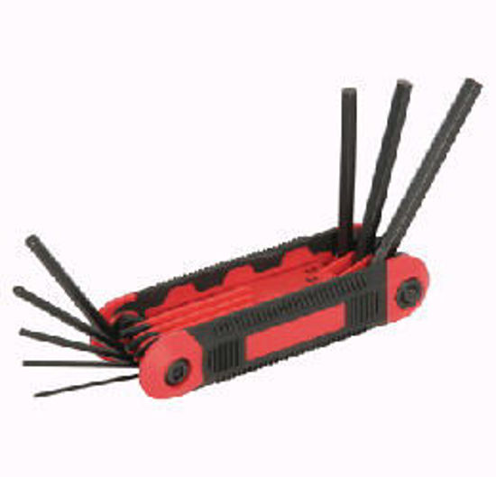 Picture of 8pc Folding Hex Key MM