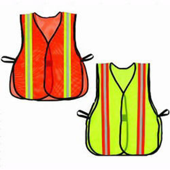Picture of 2" Orange Mesh Safety Vest