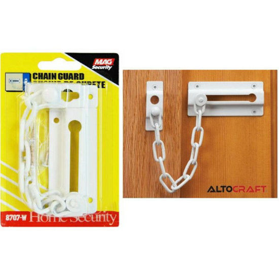 Picture of Chain Door Guard white