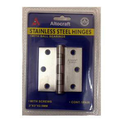 Picture of 3" Stainless Steel Square Hinges