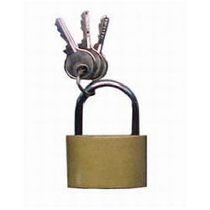 Picture of 30mm Brass Padlock
