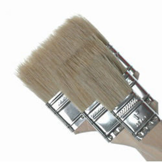 Picture of 2" Chip Brush White Bristle Palinwood Handle