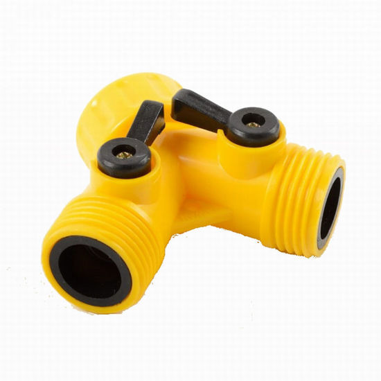 Picture of Plastic "Y" Connector w/Shut Off Valve
