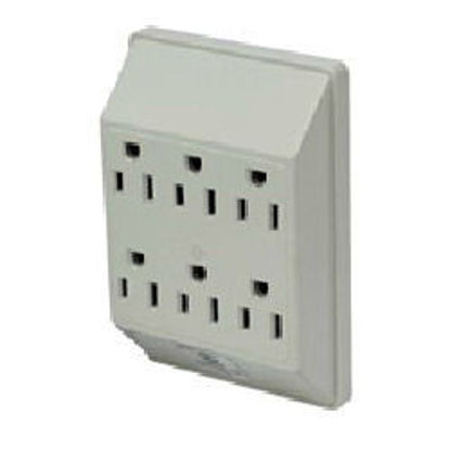 Picture of 6 Outlet Wall Adapter