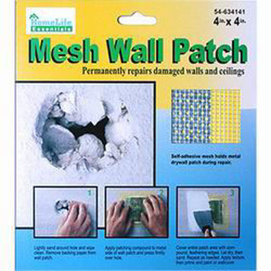 Picture of Mesh Dry Wall Patch 4" X 4"