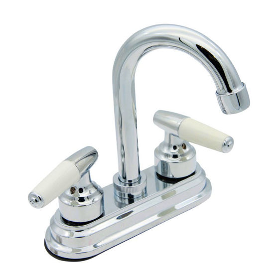 Picture of CP ABS L. Faucet 4" White Tip Handle